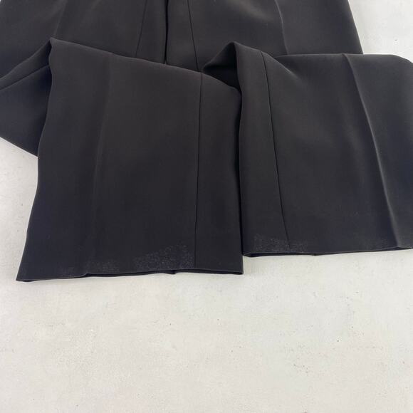 Calvin Klein Chocolate Brown Structured Blazer Pantsuit Sz 2 - Picture 9 of 13